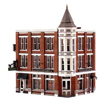 Woodland Scenics Davenport Department Store - Built &amp; Ready Landmark Structures(R) (WOOBR4938