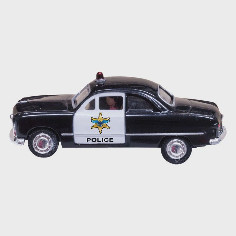 Woodland Scenics HO Just Plug Police Car (WOOJP5593)