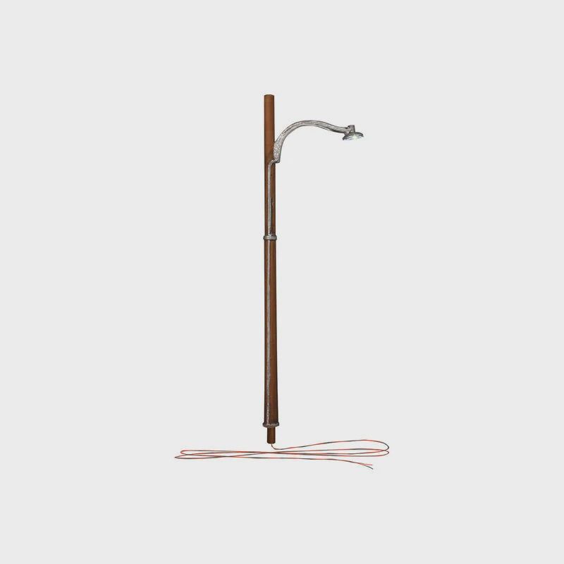 Woodland Scenics N Street Lights, Wooden Pole (3) (WOOJP5638)