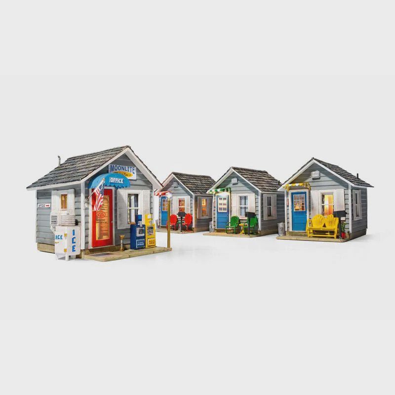 Woodland Scenics O Moonlite Motor Court (WOOBR5877)