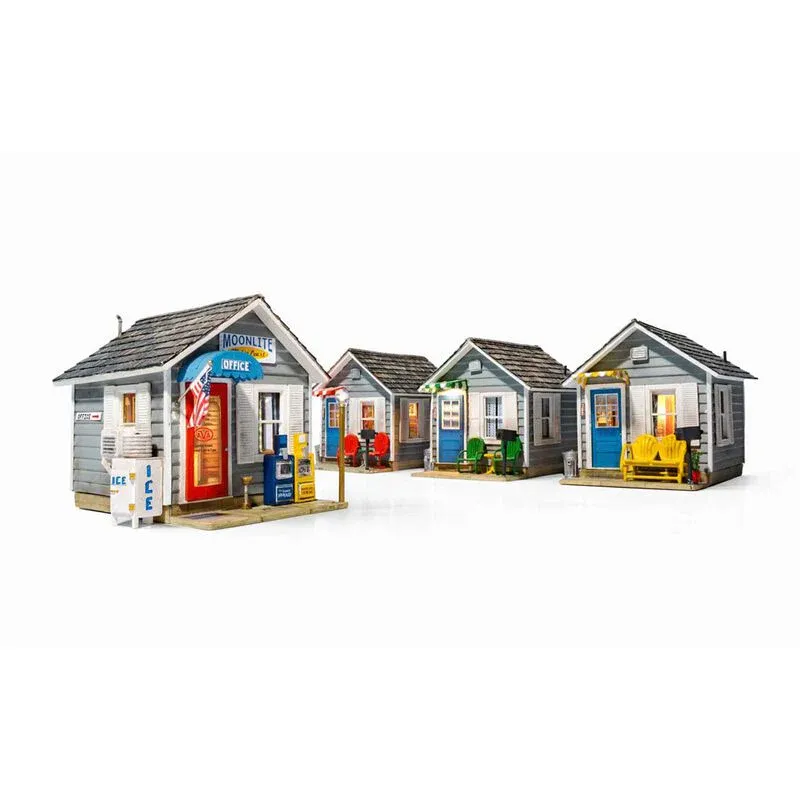 Woodland Scenics N Moonlite Motor Court (WOOBR4963)