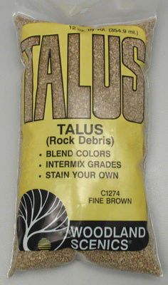 Woodland Scenics Talus Fine Brown (WOOC1274)