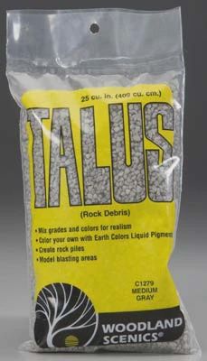 Woodland Scenics Talus Medium Gray (WOOC1279)