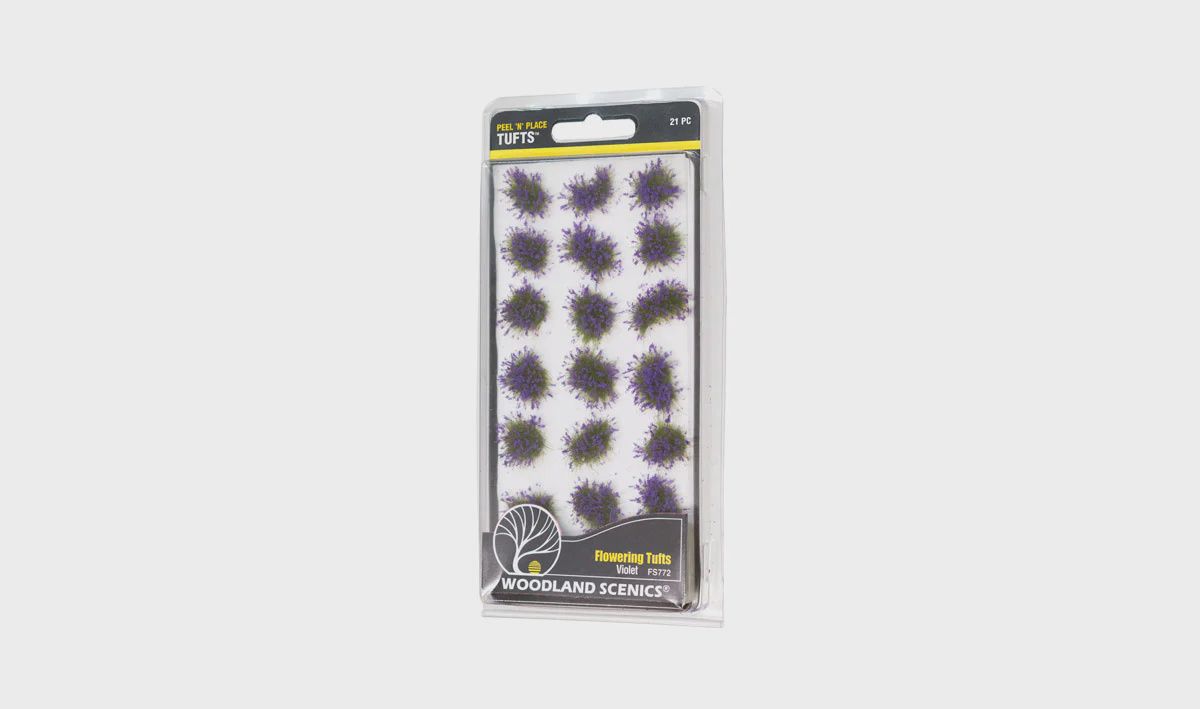 Woodland Scenics Violet Flowering Tufts (WOOFS772)