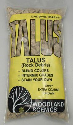 Woodland Scenics Talus Extra Coarse Brown (WOOC1277)
