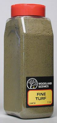 WOODLAND SCENICS TURF FINE EARTH 32 OZ (WOOT1342)