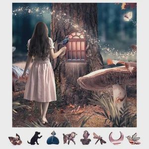 ZenChalet Fairy Tale Wooden Puzzle, 500 Pcs (ZCPFT500)