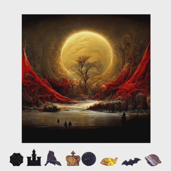 ZenChalet Puzzles - Golden Kingdom Wooden Puzzle, 500 Pcs (ZCPGK500)