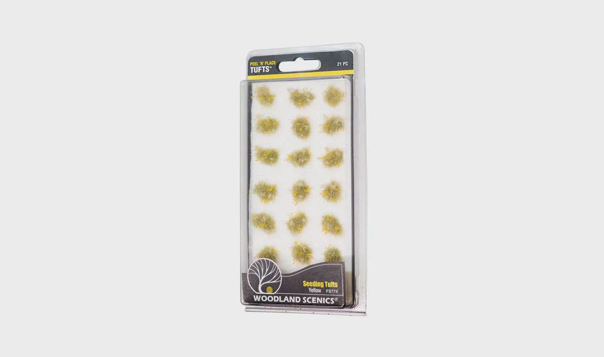 Woodland Scenics Yellow Seeding Tufts (WOOFS774)