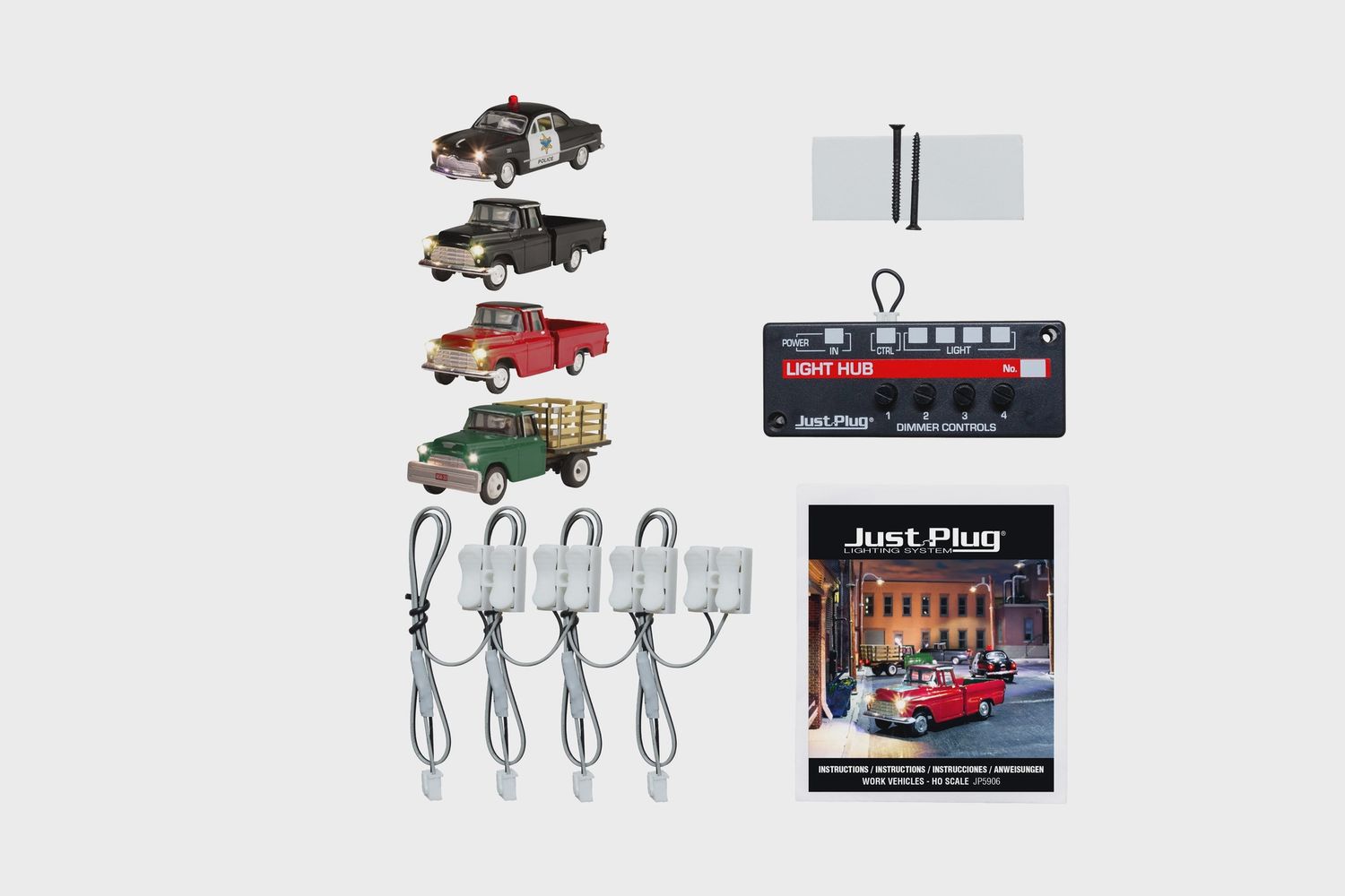 Woodland Scenics Work Vehicle Value Pack - HO Scale (WOOJP5906)