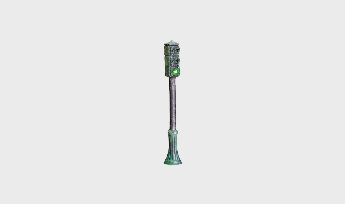 WoodlandScenics HO PEDESTAL TRAFFIC LIGHTS (WOOJP5651)