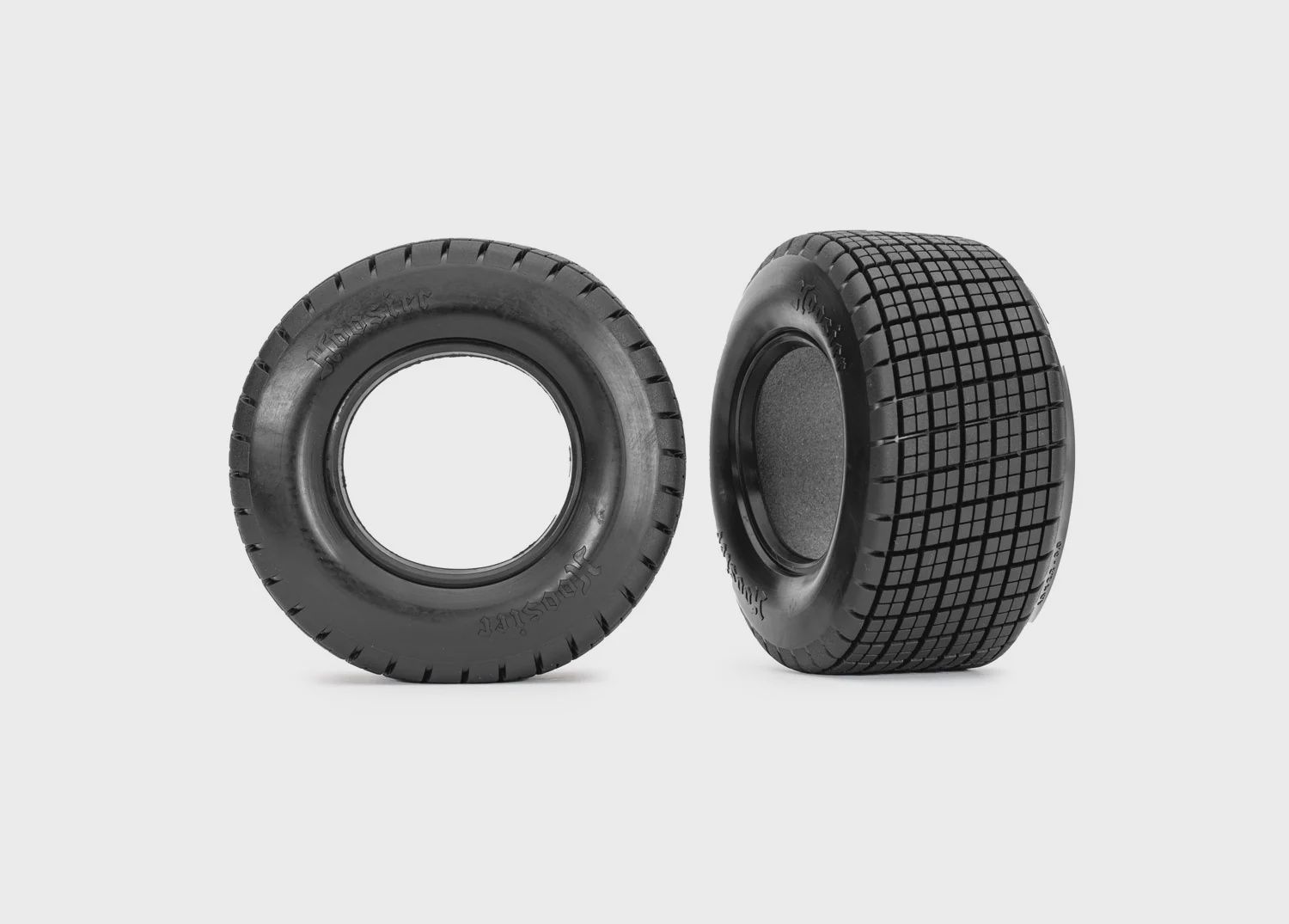 Traxxas Hoosier Dual-Profile Dirt Oval Tires &amp; Foam Inserts (2) (TRA1070X)