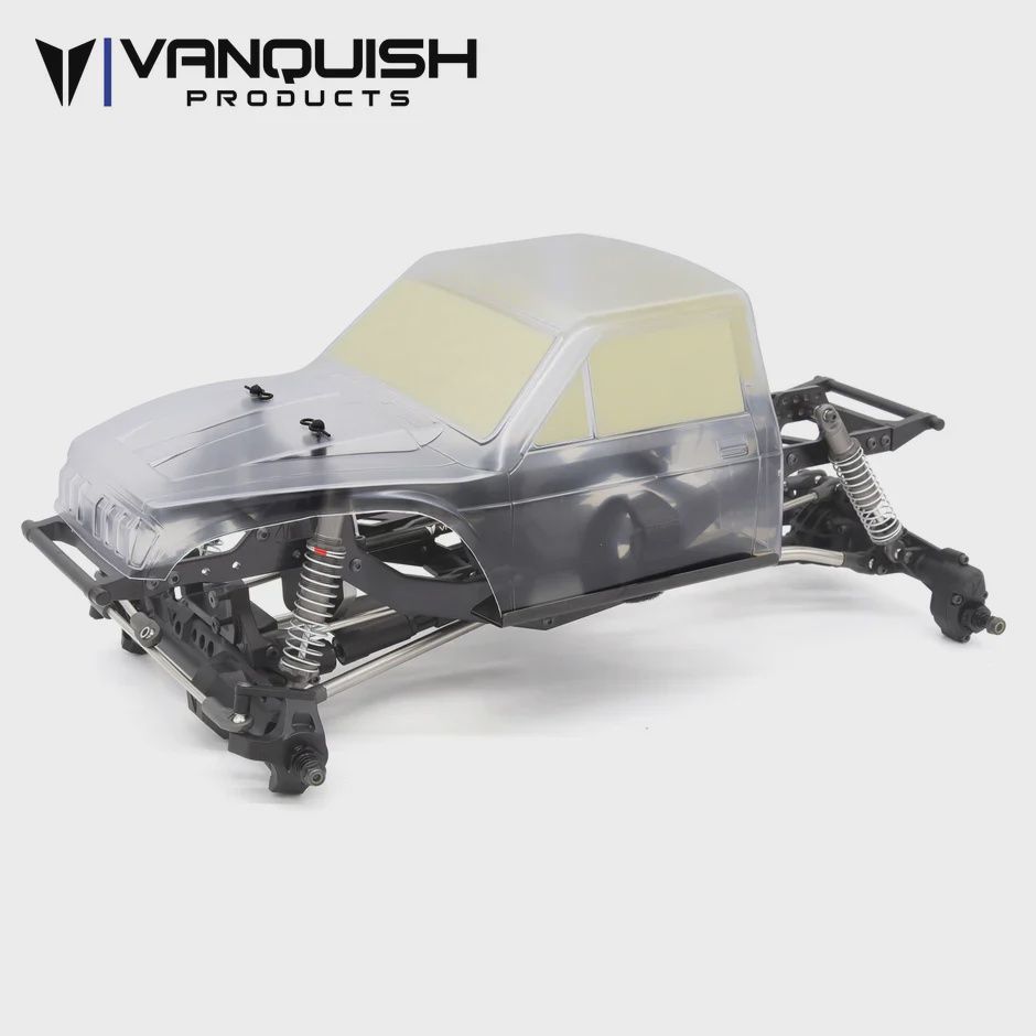 Vanquish Stance Cab Only Body - Clear (VPS10417)