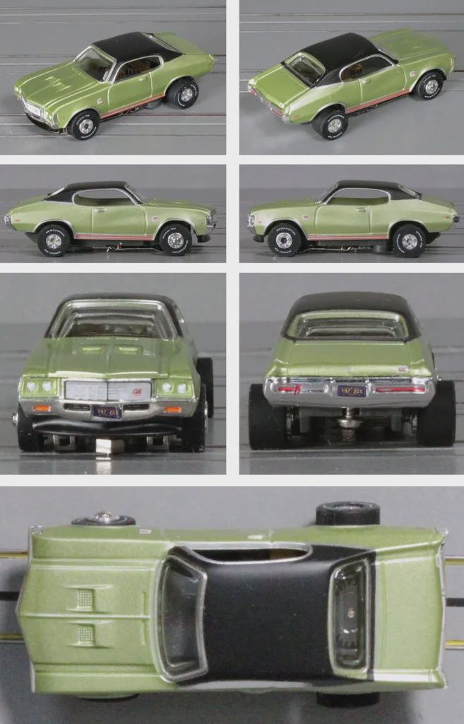 ThunderJet R3 SC411 1972 Buick GS – Sea Mist Green/Black #4A