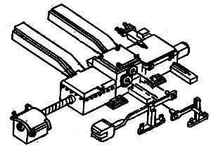 Walthers Switch Motor &amp; Tie Mount (235-903)