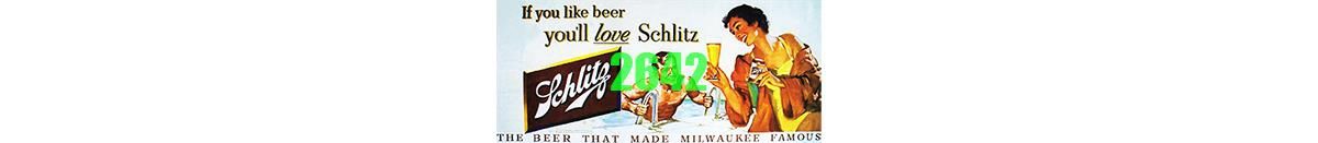 Tichy SCHLITZ BEER BILLBOARD - (TIC2642)