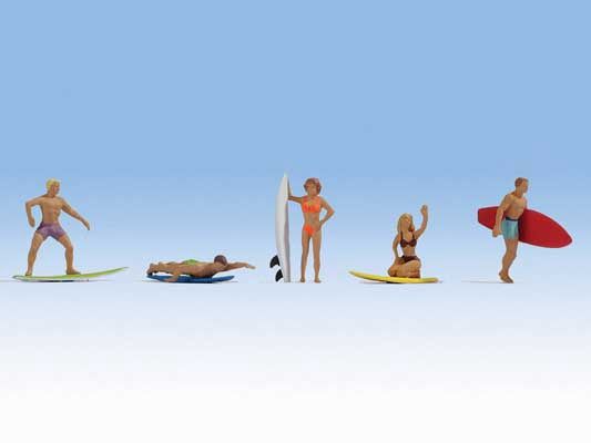 Surfers with Surfboards (528-15853)