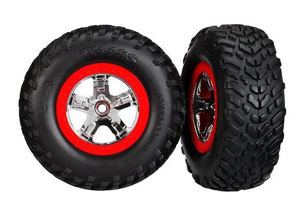 Traxxas T&amp;W CHRM,RED/SCT S1 OF/R R TSM (TRA5887R)