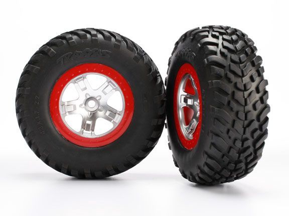 Traxxas T&amp;W SCT STN CHRM 2.2/SCT OF/R (TRA5873R)