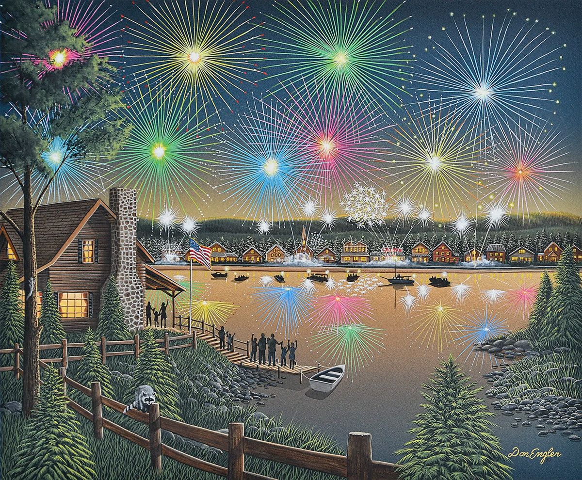 SunsOut Fireworks 1000 PC (SUN60345)
