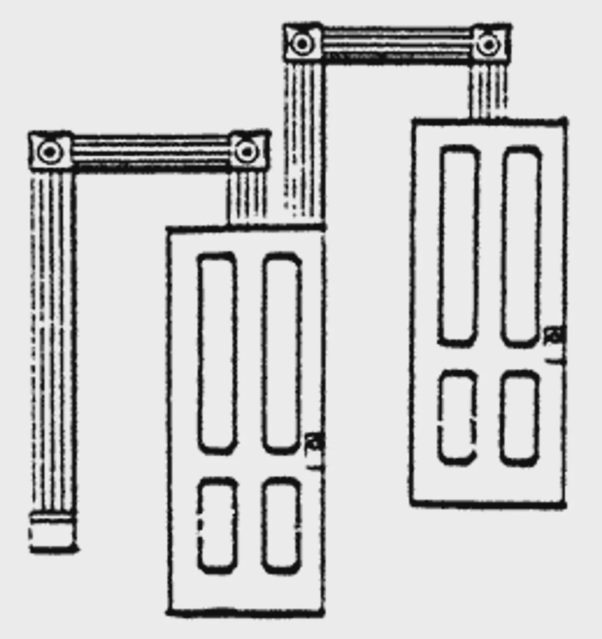 SS LTD Interior Door Frame with Insert Panel Door Kit (650-5151)