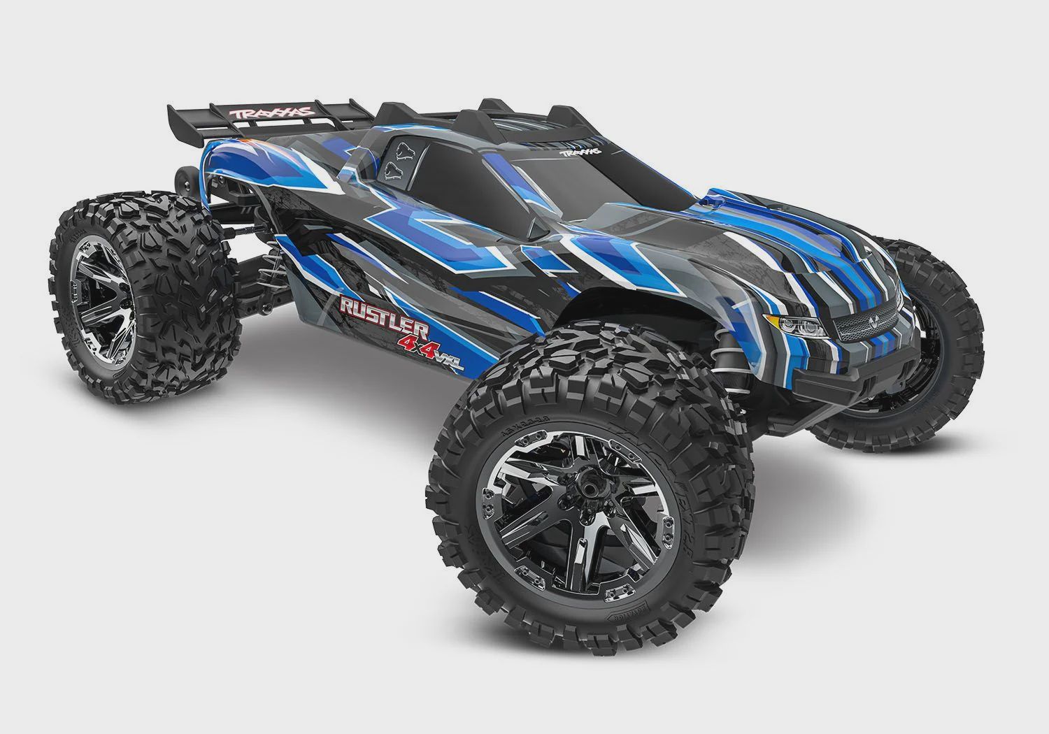 Traxxas Rustler 4X4 VXL (TRA67376-4), Color: Blue