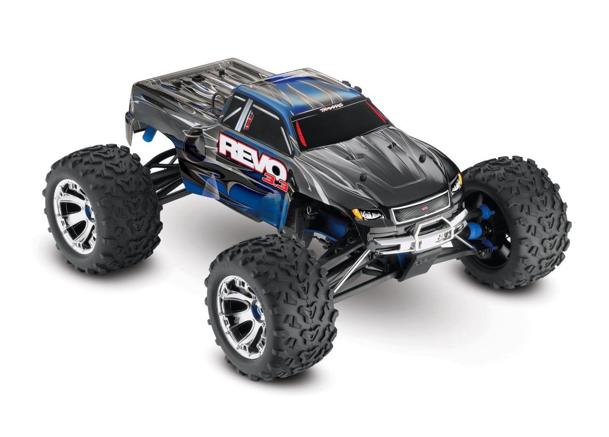 Traxxas REVO 3.3 4WD NITRO - BLUE (TRA53097-3)