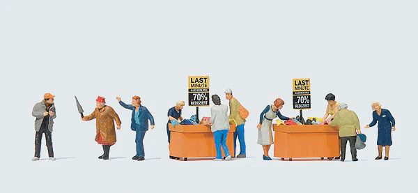 Walthers Bargain Bin Shoppers (590-10647)