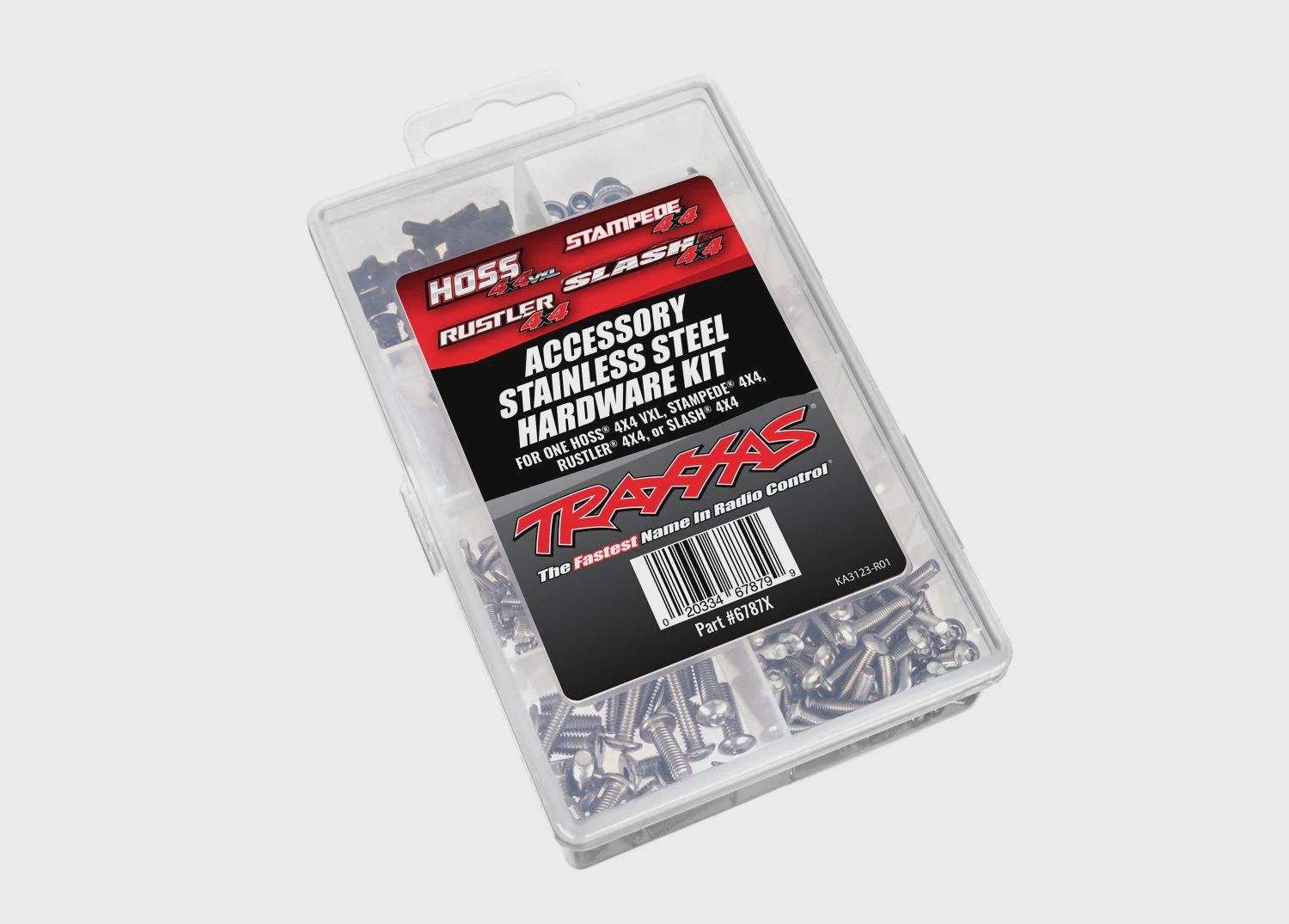 Traxxas 4X4 Stainless Steel Hardware Kit (TRA6787X)