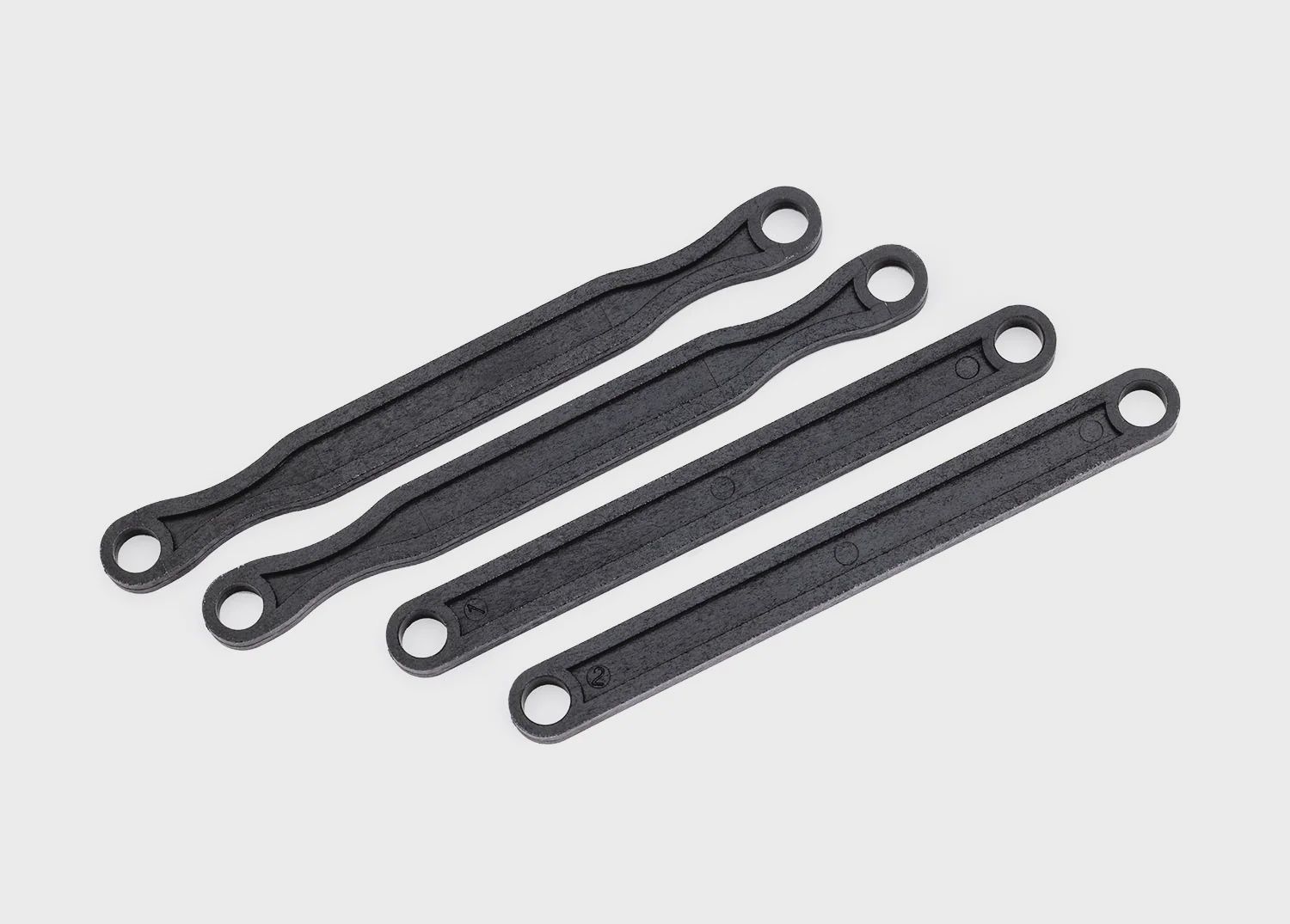 Traxxas Non Adjustable Camber Links (4) (TRA6748-BLK)