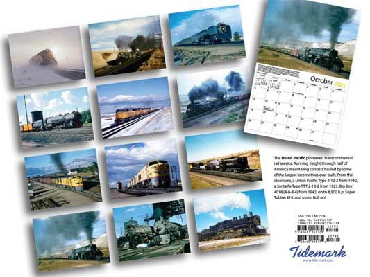 Tidemark Union Pacific 2025 Calendar -- 11 x 14" 27.9 x 35.6cm (701-5179)