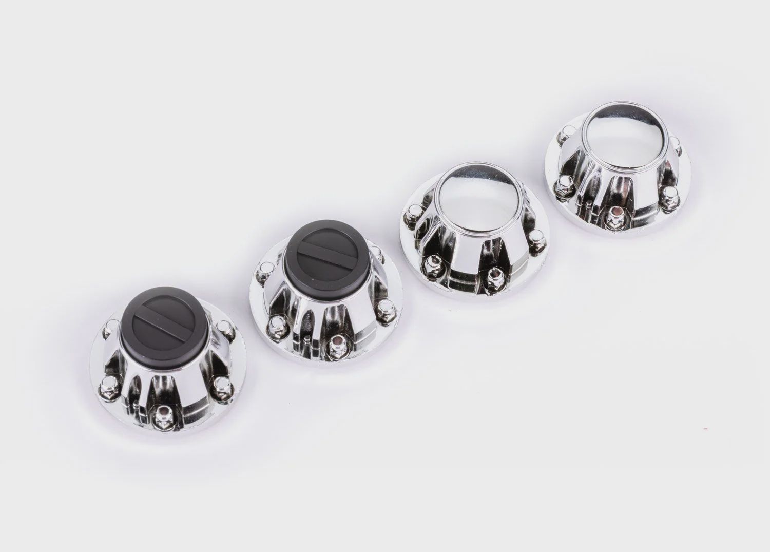 Traxxas Wheel Center Cap (Chrome) (4) (TRA8164X)