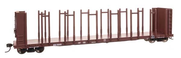Walthers 63' Pulpwood Flatcar - Ready to Run -- Southern Railway #115555 (910-50810)