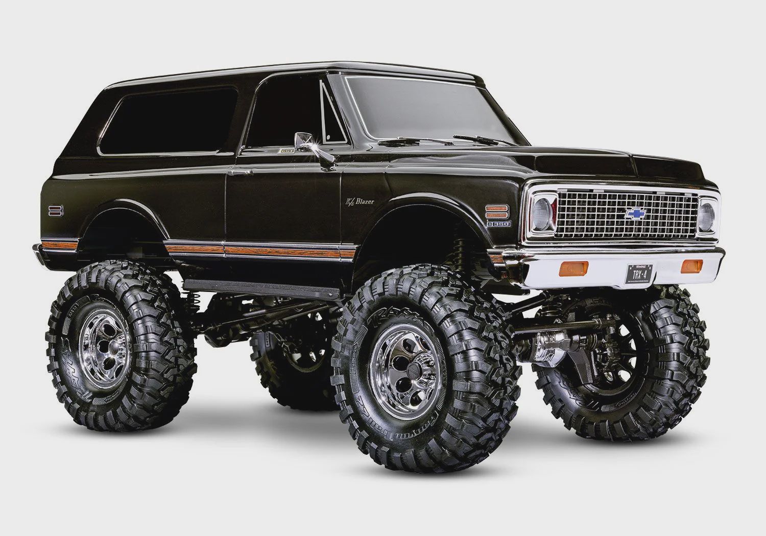 Traxxas TRX-4 High Trail 1972 K5 Blazer 4WD w/ TQi 2.4GHz Radio (Red) (TRA92086-4), Color: Black