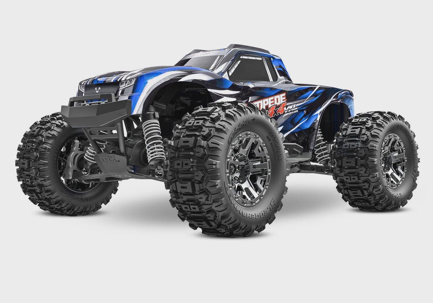 Traxxas Stampede 4X4 VXL (TRA90376), Color: blue