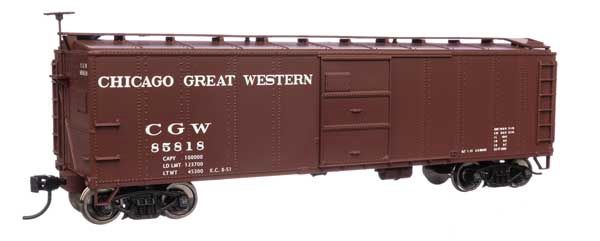 Walthers 40' Early X29 Boxcar - Chicago Great Western #85818 (910-40960)