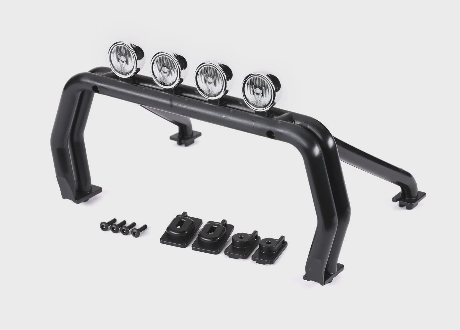 Traxxas ROLL BAR ASSM (BLK)/MOUNTS (L&amp;R) (TRA9262R)