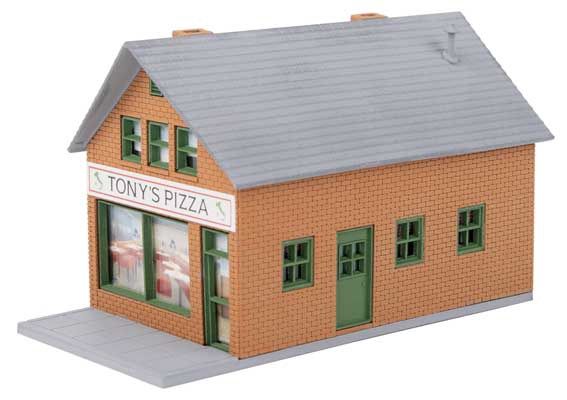 Walthers Tony's Pizza -- Kit (931-923)