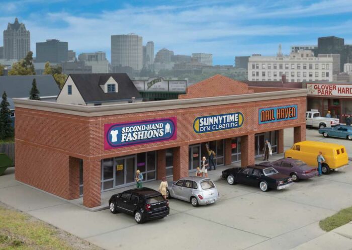 Walthers Modern Shopping Center I -- Kit (933-4115)