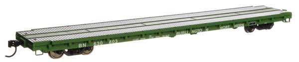 Walthers 60' Pullman-Standard Flatcar - RTR-- Burlington Northern #630803 (910-5387)