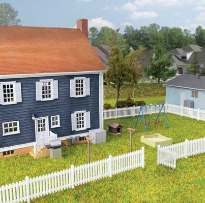 Walthers Backyard Detail Set -- Kit (949-4200)