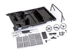 Traxxas TRX-4 Blazer Clear Interior Kit (TRA9114), Color: Black