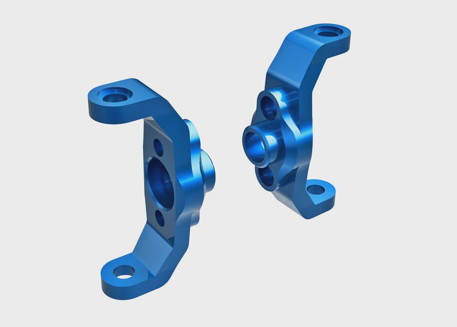 Traxxas CASTER BLOCKS (L&amp;R) (TRA9733), Color: BLUE