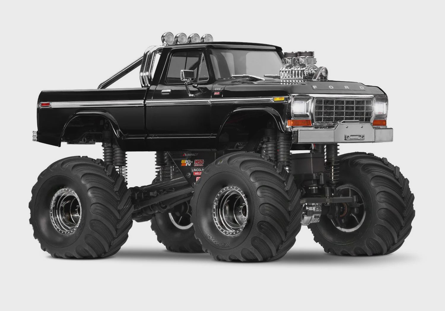 Traxxas TRX-4MT Ford F-150 Monster Truck (TRA98044-1), Color: BLACK