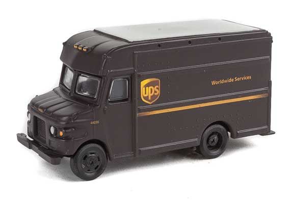 Walthers UPS Package Car -- United Parcel Service Modern Shield Logo (949-14001)