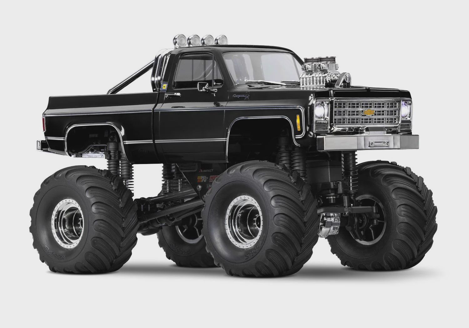 Traxxas 1/18 Trx-4Mt Mt 1979 K10 4Wd Tq2.4 (TRA98064-1), Color: BLACK