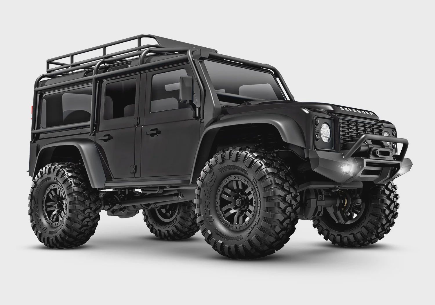 Traxxas TRX-4M 1/18 Electric Rock Crawler w/Land Rover Defender Body (TRA97054), Color: Black