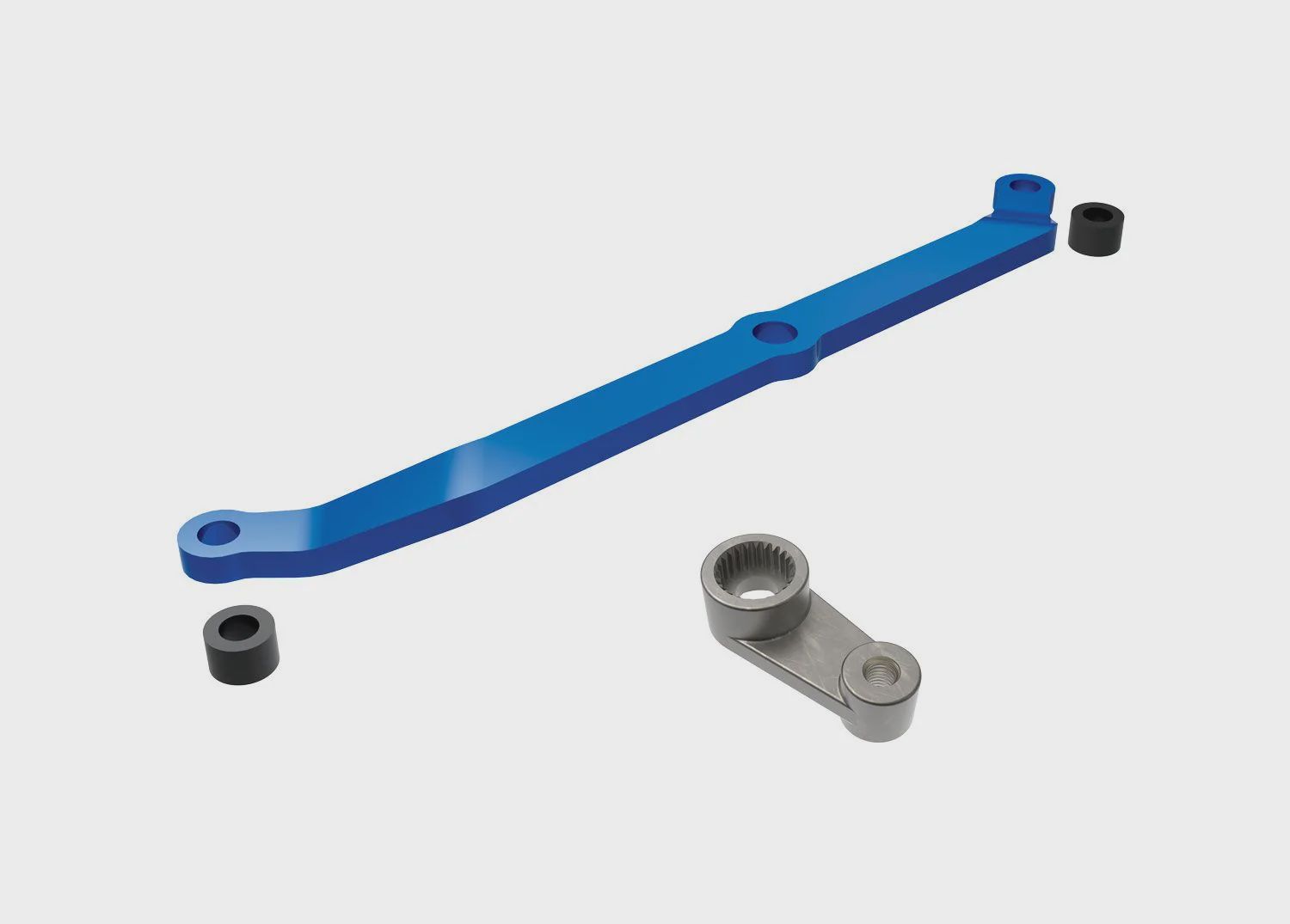 Traxxas STEERNG LNK ALUM (TRA9748), Color: BLUE
