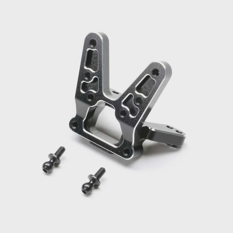 Team Losi Racing Rear Bulkhead, Aluminum, Black: 22S Sprint (TLR-1072)