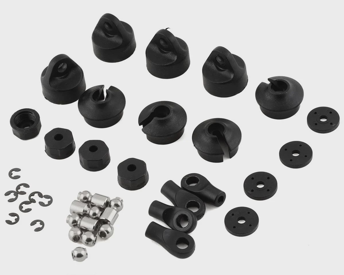Team Associated RIVAL MT8 Shock Parts Set (ASC25918)